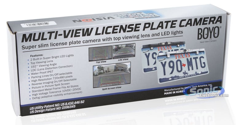 BOYO Vision VTL405HDL - Chrome Backup Camera Image 5