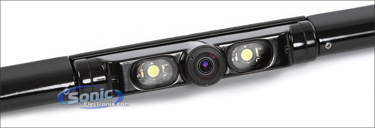 Bar Type Rearview Backup Camera w/LED Lights Image 3