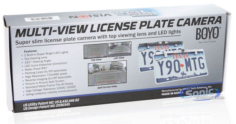Bar Type Rearview Backup Camera w/LED Lights Image 10