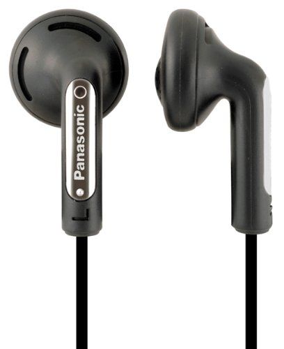 Panasonic RP-HV154-K In-Ear Headphones/Earbuds (Black) Image 1