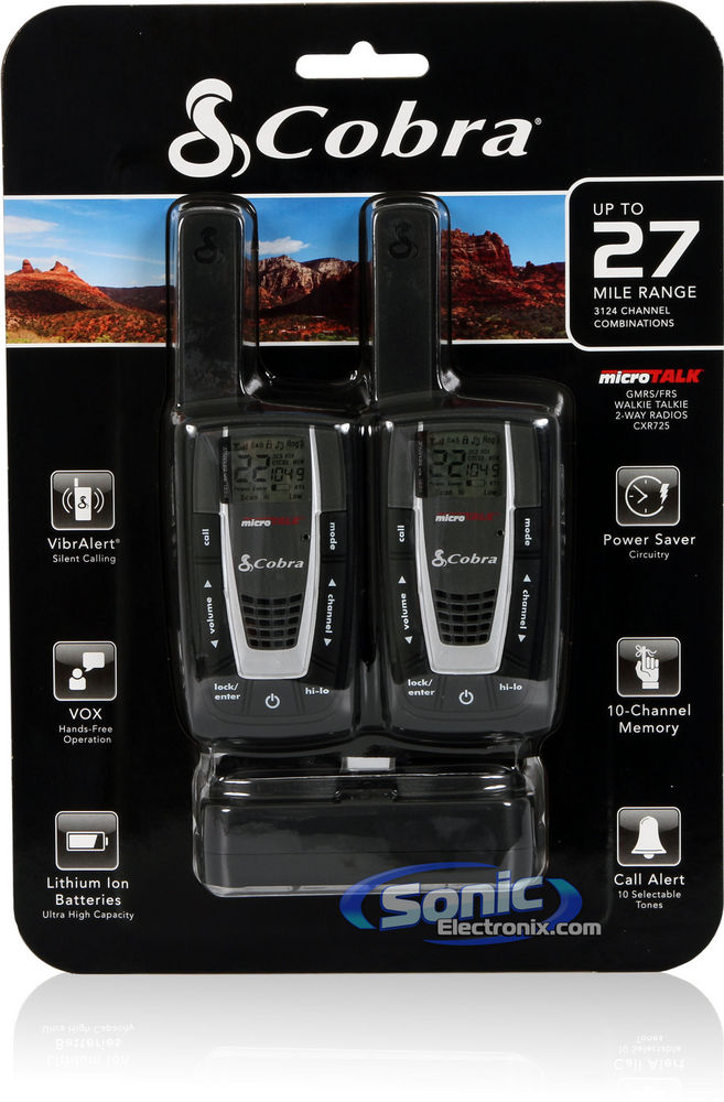 Cobra CXR725 2-Way Radio 2-Pack Image 8