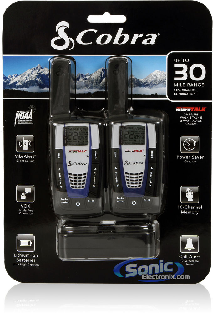 Cobra CXR825 2-Way Radio 2-Pack Image 8