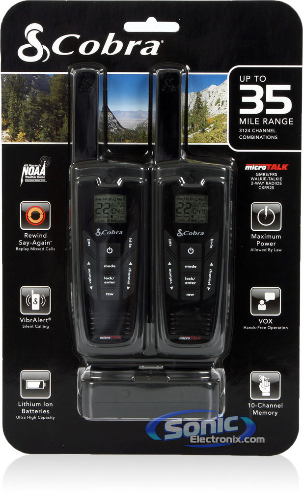 Cobra CXR925 2-Way Radio 2-Pack Image 7
