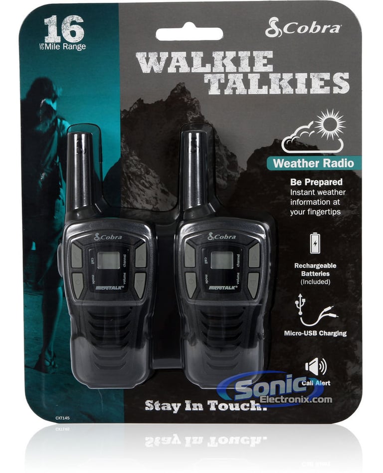 Cobra CXT145 2-Way Radio 2-Pack Image 7