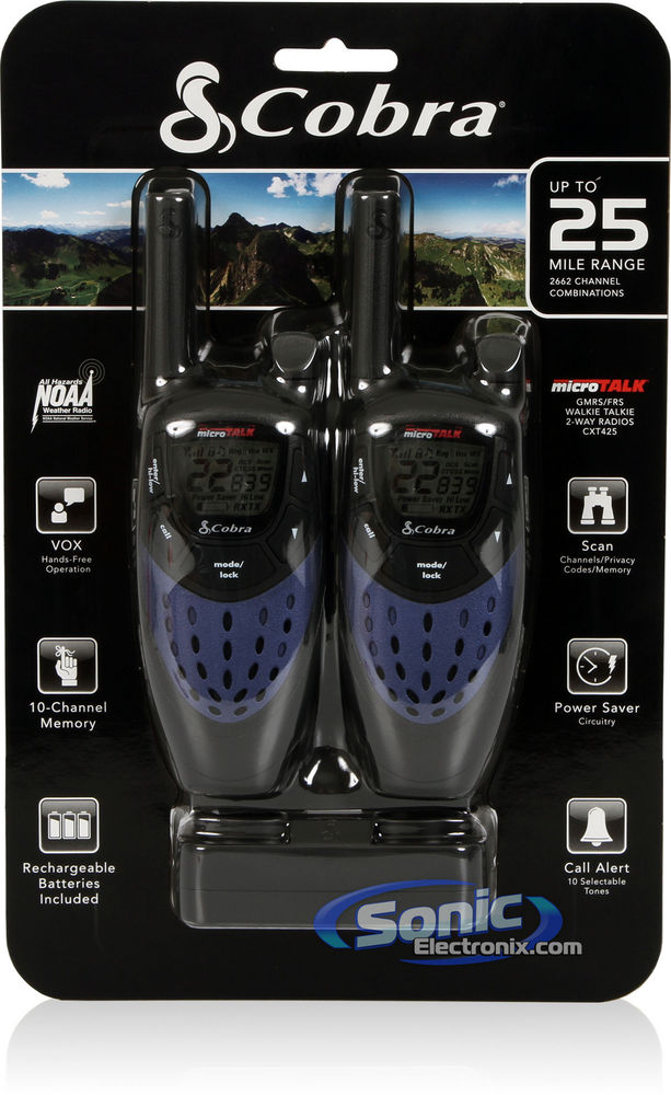 Cobra CXT425 2-Way Radio 2-Pack Image 8