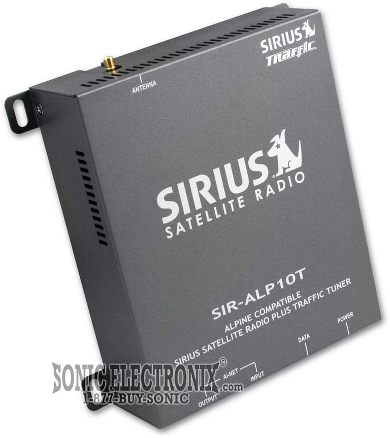 SIRIUS SIR-ALP10T (Satellite Radio Tuner + SIRIUS Traffic Tuner) Image 2