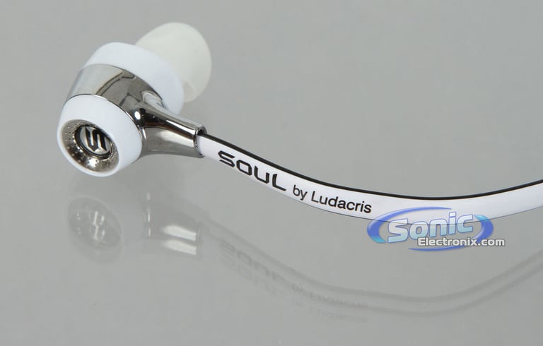 Soul by Ludacris (SL99BW) Sound Isolation In-Ear Headphones/Earbuds - White/Black Open Box  Image 13