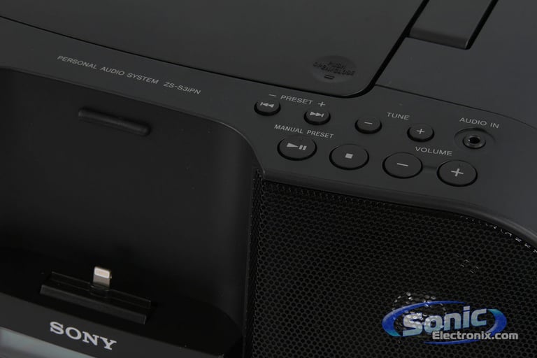 Sony ZS-S3iPBLACKN - Black Image 5