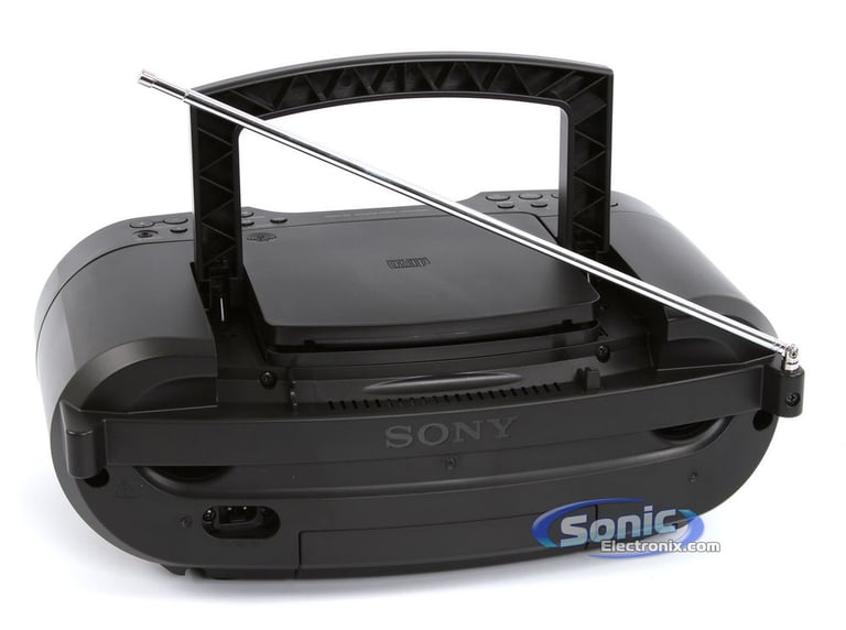 Sony ZS-S3iPBLACKN (ZS-S3iPN) Portable CD Player Boombox Lightning Speaker Dock - Black Open Box Image 6