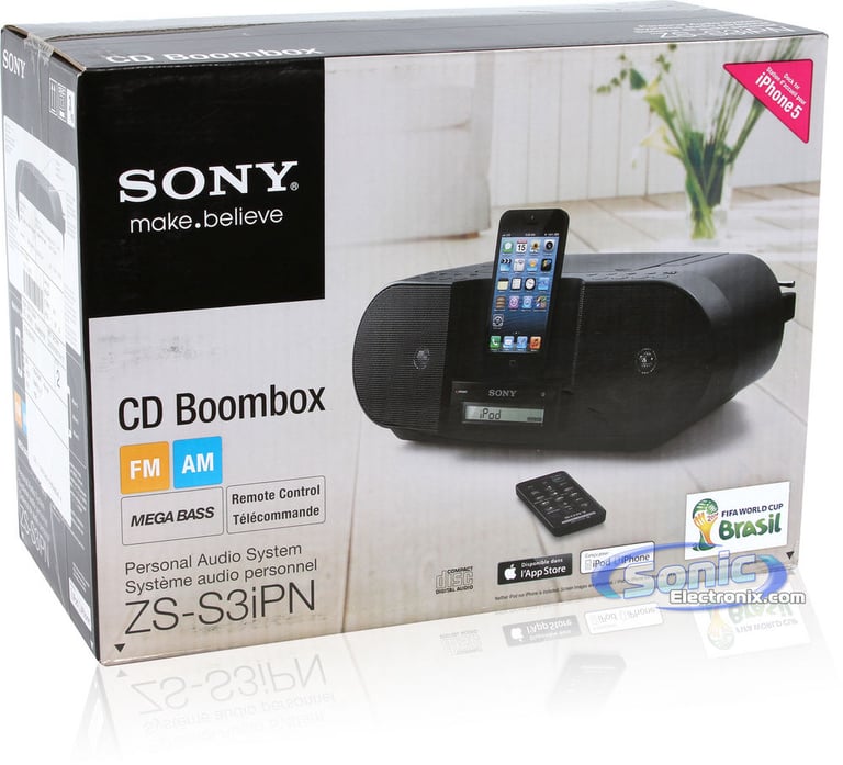 Sony ZS-S3iPBLACKN - Black Image 10