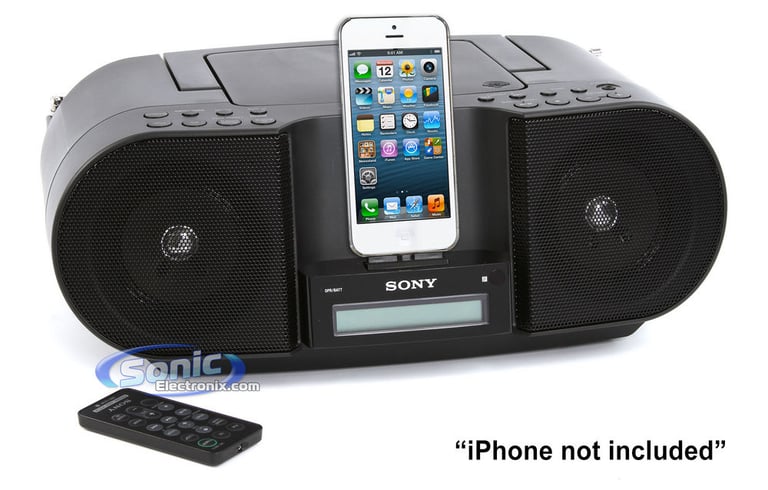 Sony ZS-S3iPBLACKN - Black Image 1