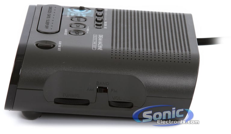 Sony ICF-C218BLACK (ICFC218) AM/FM Radio Alarm Clock - Black Image 4