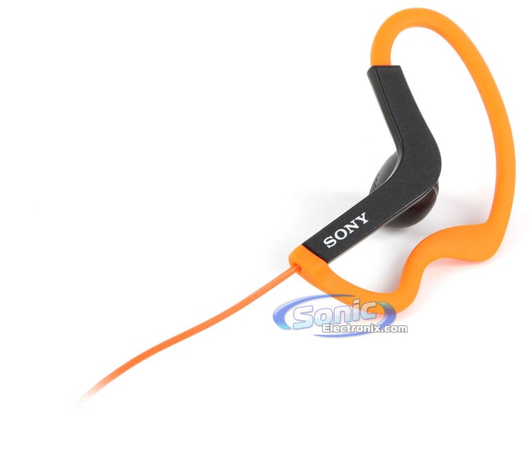 Sony MDR-AS200/ORG Earbuds Active Sports In-Ear Headphones (Orange) Image 3