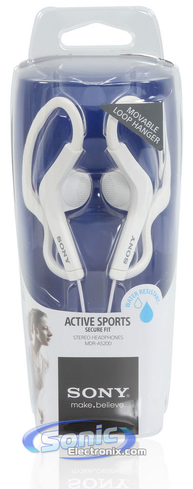 Sony MDR-AS200/WHI - White Image 6