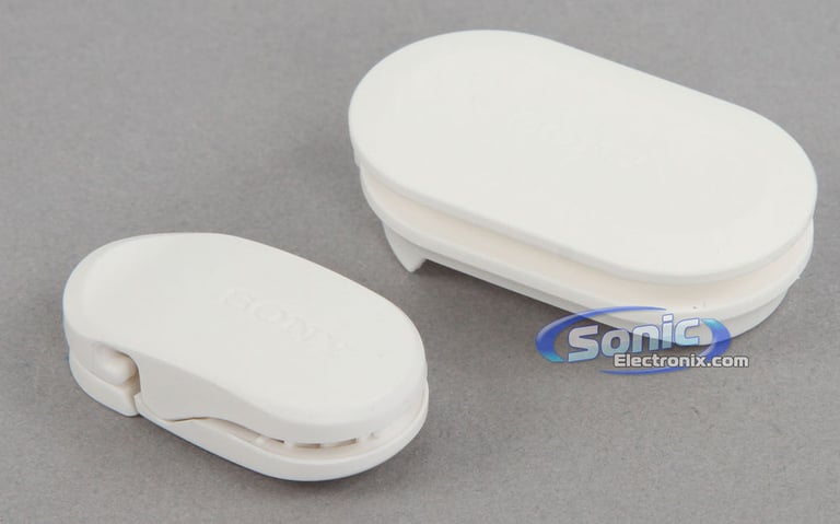 Sony MDR-AS400iP/W Active Sports Earbuds Ear-Clip Headphones (White) Open Box Image 6