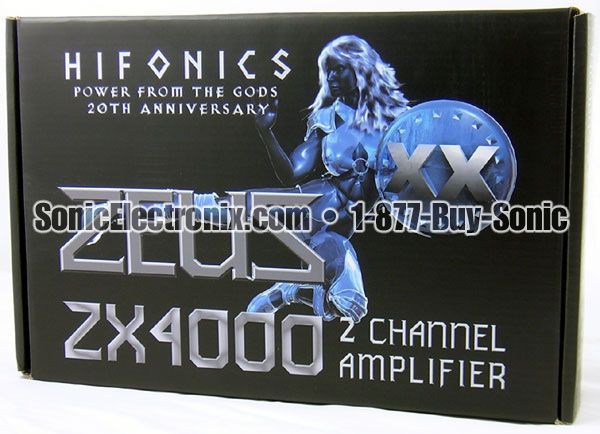 Hifonics ZX4000 Zeus Series Image 2