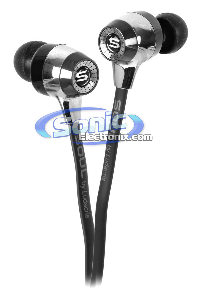 SOUL by Ludacris SL99 Earbuds/In-Ear Headphones (Silver) Open Box Image 11