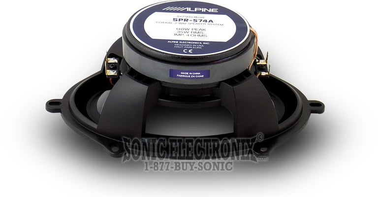 Alpine SPR-574A 5"x7" 2-way Type R Image 2