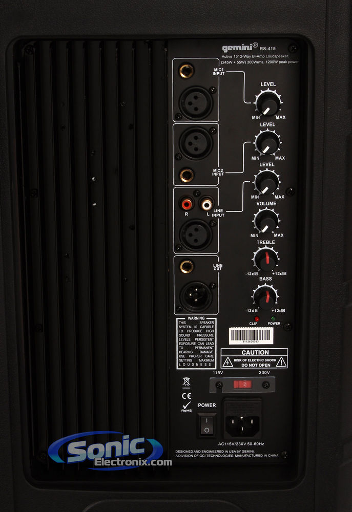 Gemini RS-415 Open Box  Image 13