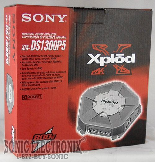 Sony XM-DS1300P5 Xplod Image 4