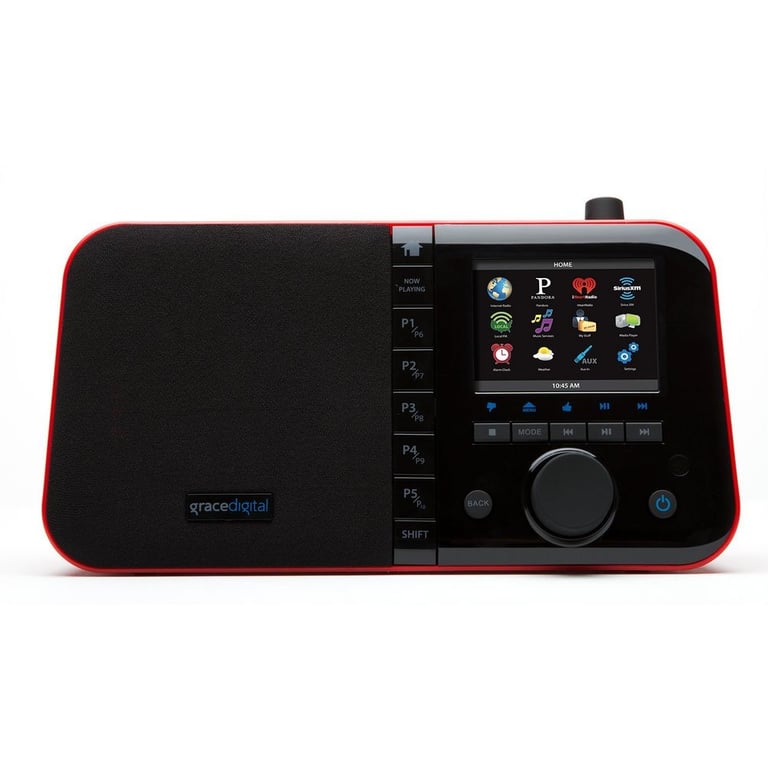 Grace Digital Audio Mondo GDI-IRC6000R (Red) Image 2