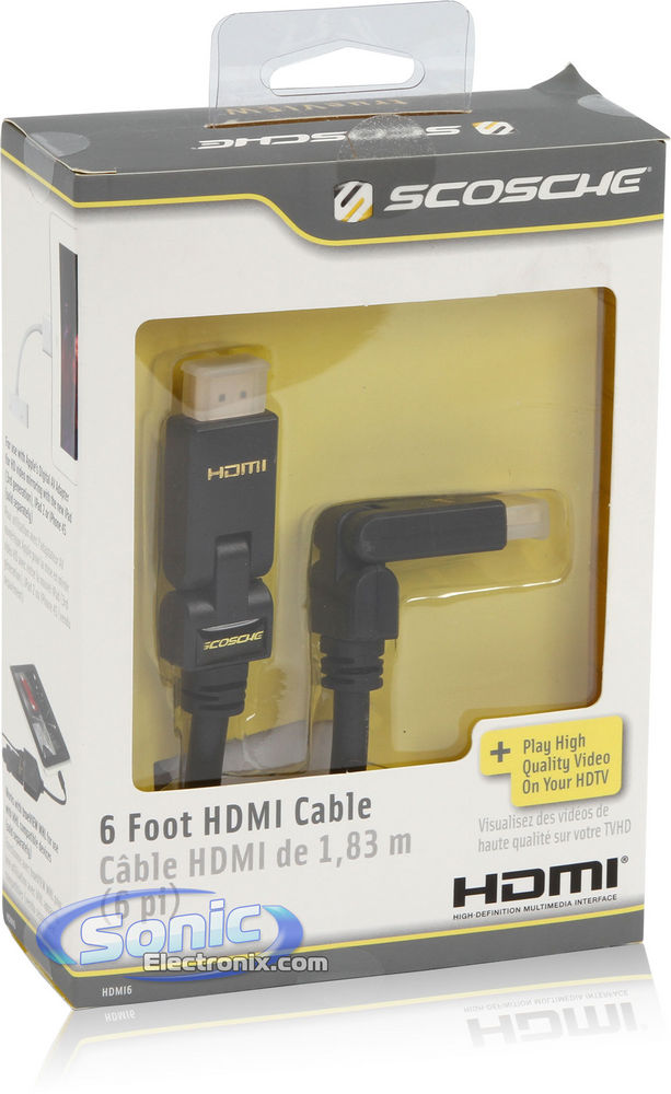 Scosche HDMI6 trueVIEW Swiveling HDMI Cable (6-Feet) Image 7