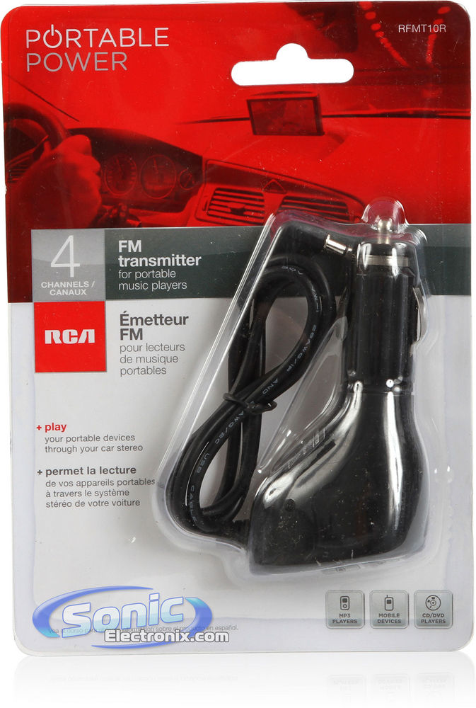 RCA RFMT10R Universal 3.5mm CD/MP3/iPod Car Audio FM Transmitter Image 4