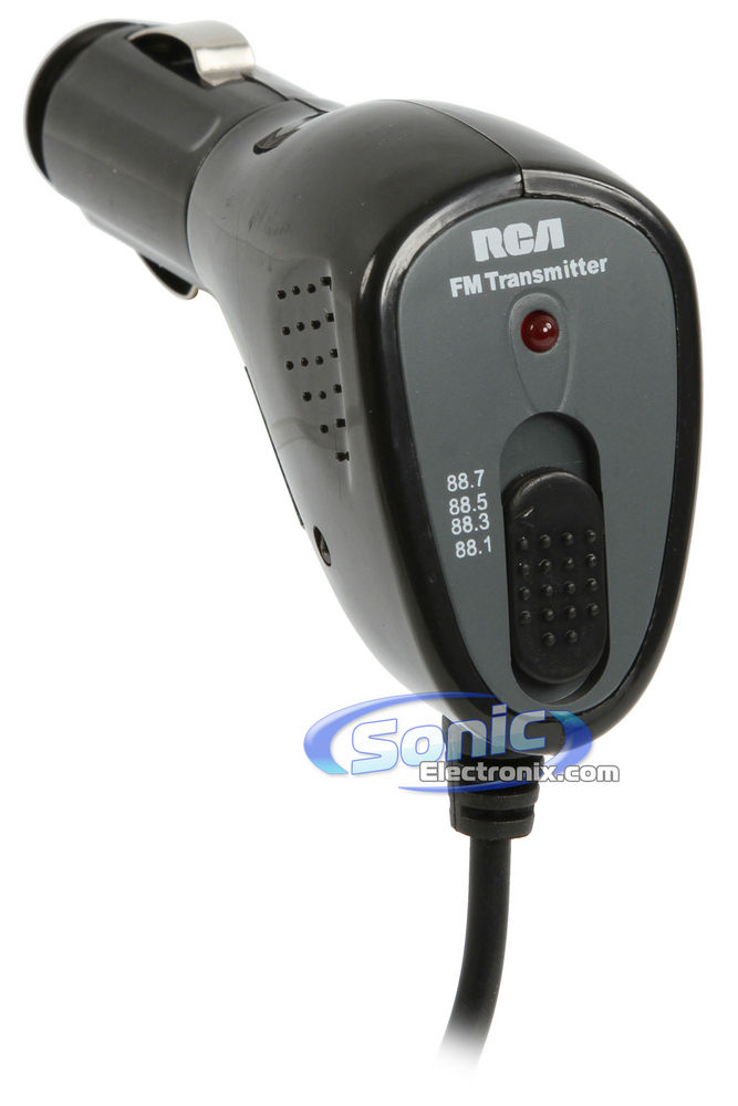 RCA RFMT10R Universal 3.5mm CD/MP3/iPod Car Audio FM Transmitter Image 1