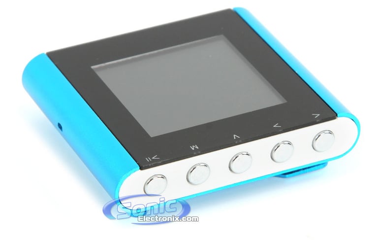 Sylvania SMPK4600BL 4GB Portable MP3 Video Media Player (Blue) Image 2