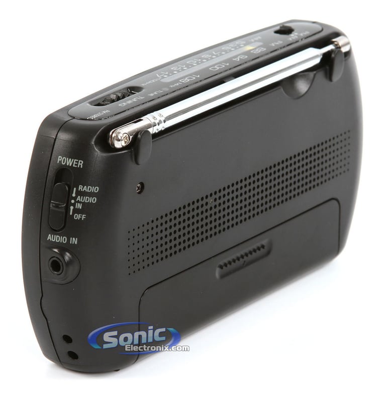 Sony SRF-18 (SRF18) Portable AM/FM Radio Speaker System - Black Image 4