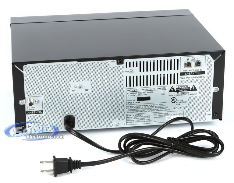 Sony CMT-MX500i Image 4