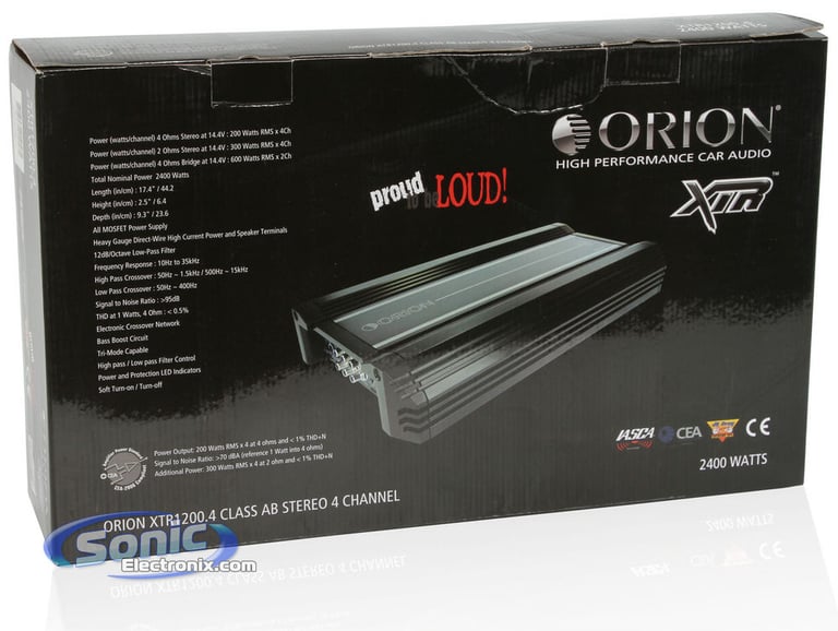 Orion XTR1200.4- OPEN BOX Image 5