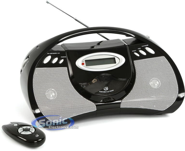 GPX BCD2306 Portable CD Player AM/FM Radio Boombox Image 1