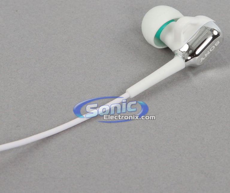 Sony XBA-C10iP/WHI (XBAC10iP) In-Ear Headphones iPod/iPhone Headset - White Image 4