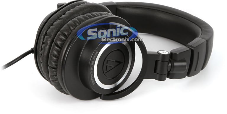 Audio Technica ATH-M50 Headphones & Klipsch Image S4i Earbuds (Black) Image 5