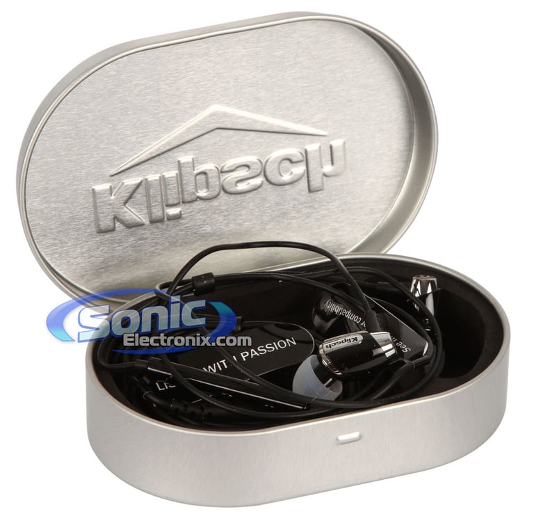 Audio Technica ATH-M50 Headphones & Klipsch Image S4i Earbuds (Black) Image 16