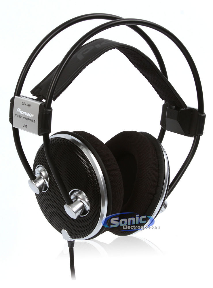 Pioneer SE-A1000 Over-Ear Stereo Headphones (Black) Open Box  Image 14