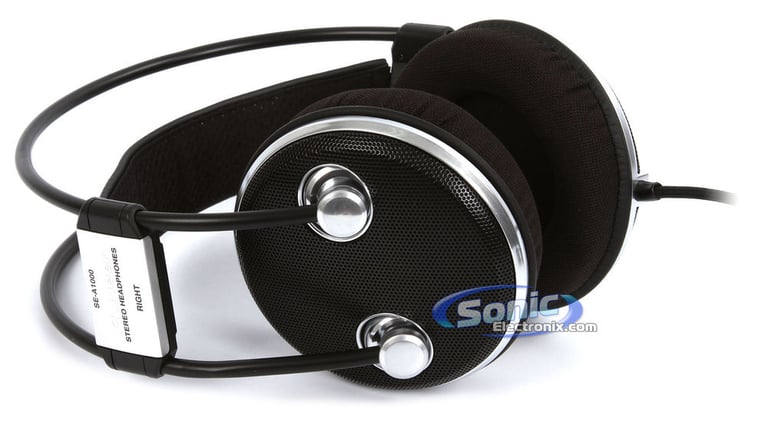 Pioneer SE-A1000 Over-Ear Stereo Headphones (Black) Open Box  Image 17