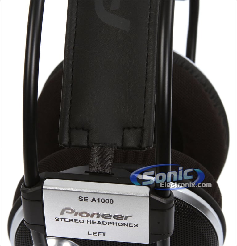 Pioneer SE-A1000 Over-Ear Stereo Headphones (Black) Open Box  Image 22