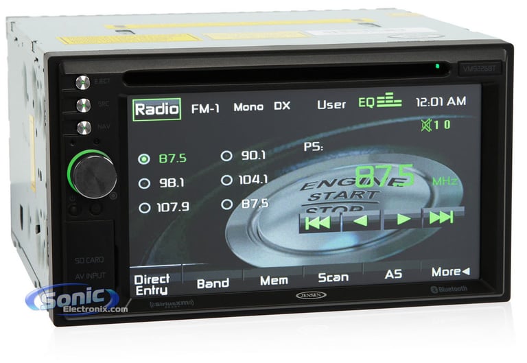 Jensen VM9226BT-R/B Image 2