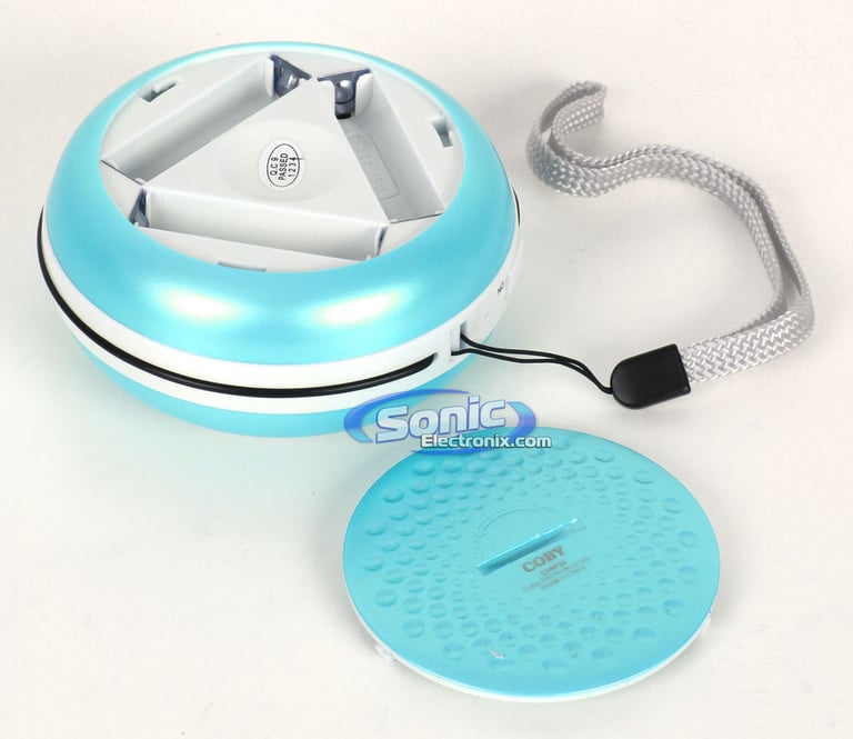 Coby CSMP25BLU Mini Portable Speaker - Blue Image 3