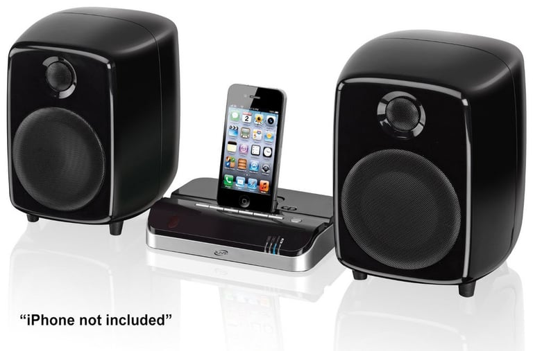 iLive ISDB752B Wireless Bluetooth iPad/iPhone/iPod Speaker Dock Image 2