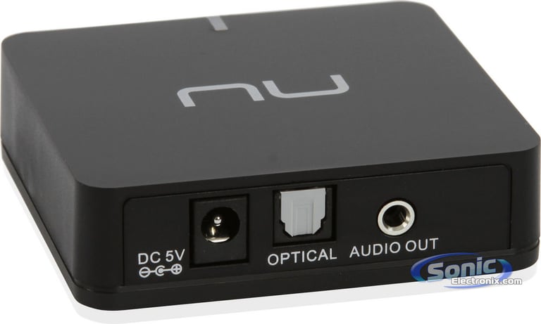 NuForce BTR-100 (BTR100) Wireless Bluetooth Receiver - Black Image 2