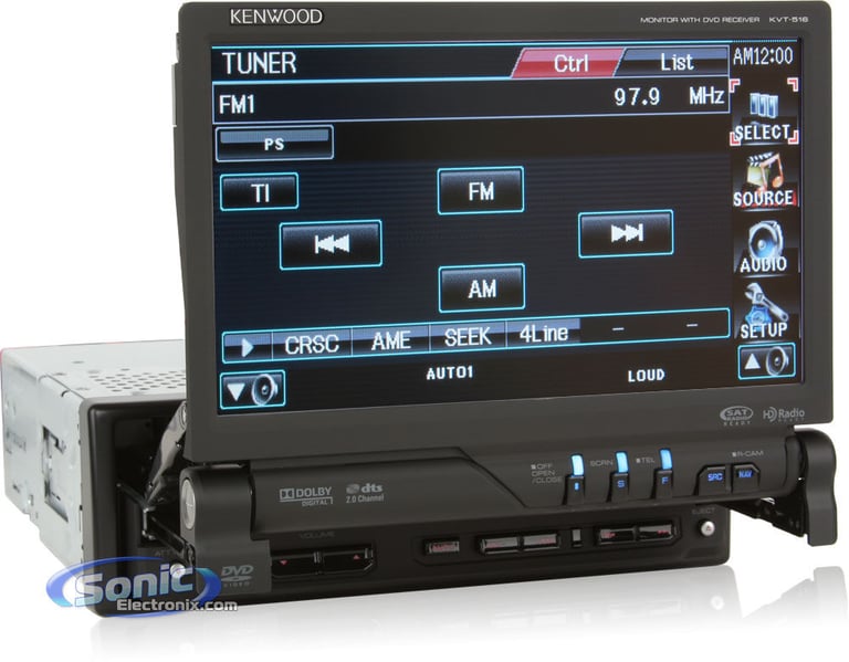 Kenwood KVT516 + Sony XA-R800C Image 3