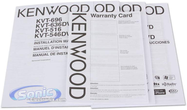 Kenwood KVT516 + Sony XA-R800C Image 9