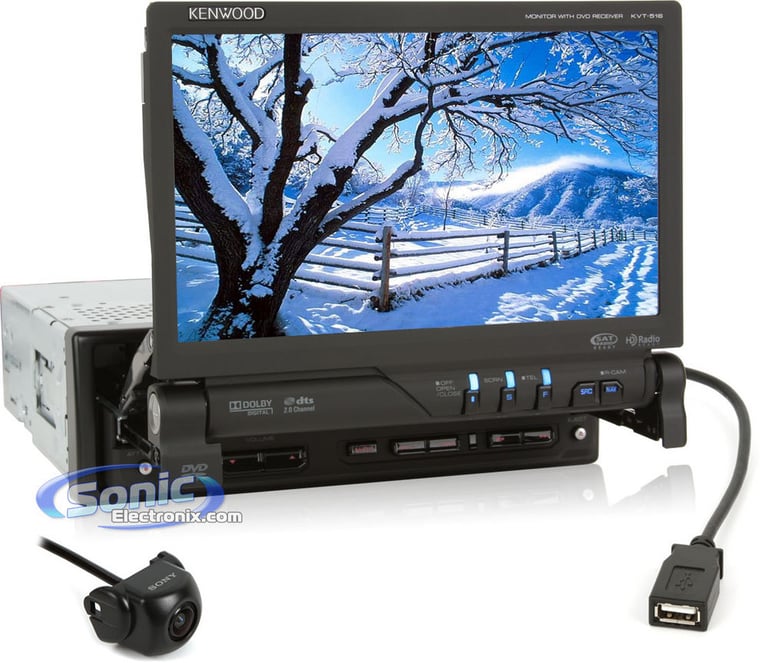Kenwood KVT516 + Sony XA-R800C Image 1