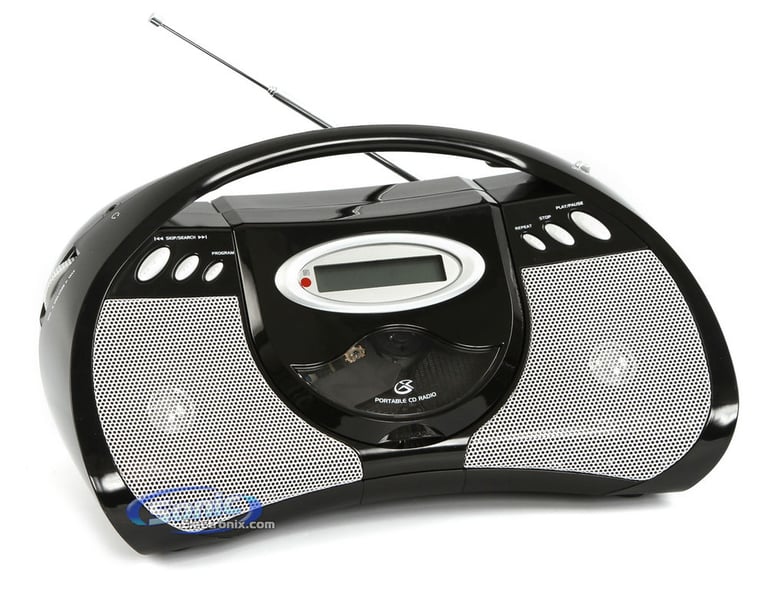 GPX BCD2306 Portable CD Player AM/FM Radio Boombox Image 2