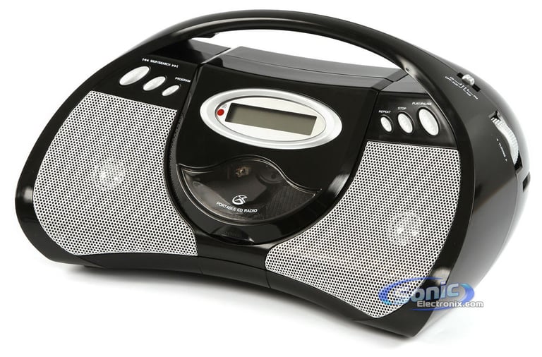 GPX BCD2306 Portable CD Player AM/FM Radio Boombox Image 3