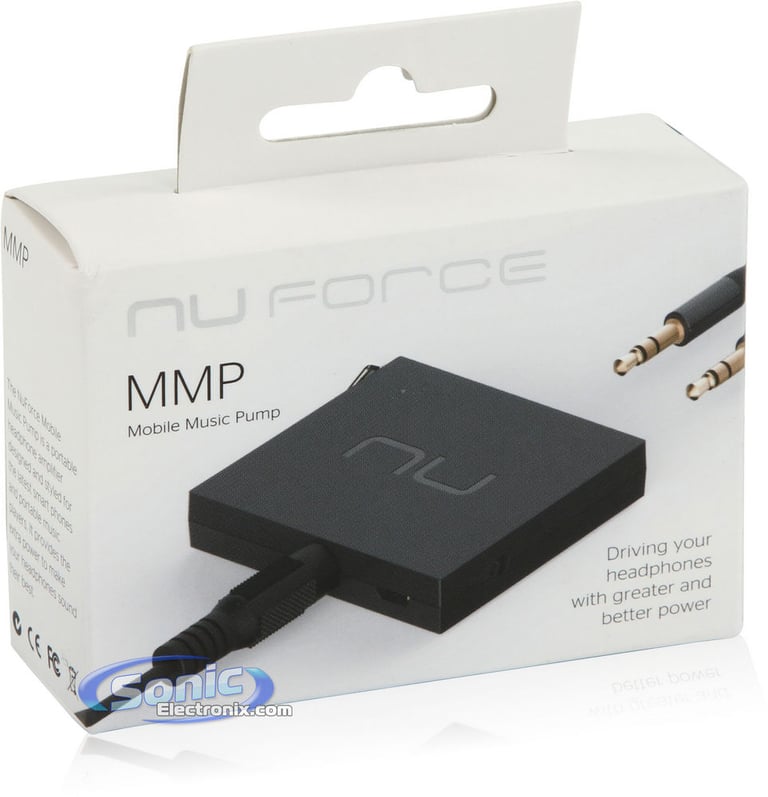 NuForce Mobile Music Pump MMP - Black-OPEN BOX  Image 6