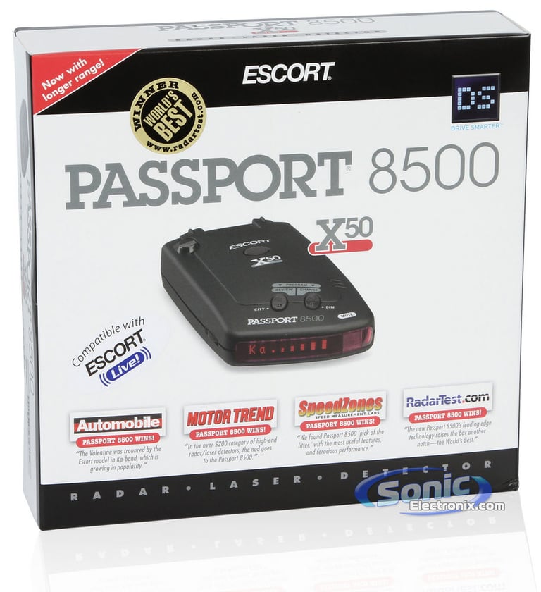 Escort Passport 8500 X50 (Red) Image 8